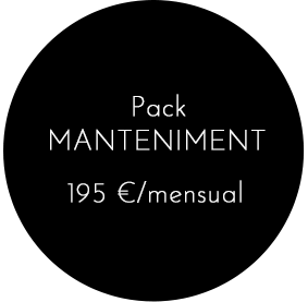 Pack manteniment web